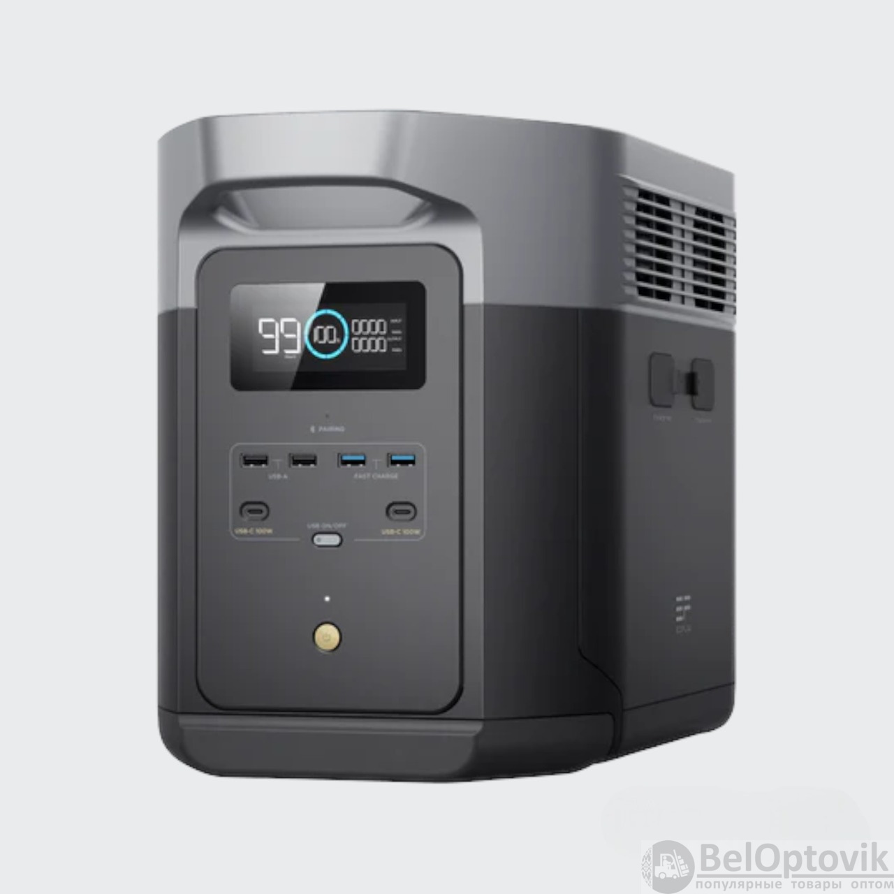Портативная станция питания EcoFLow Delta 2 Max / Может питать до 13 устройств одновременно
